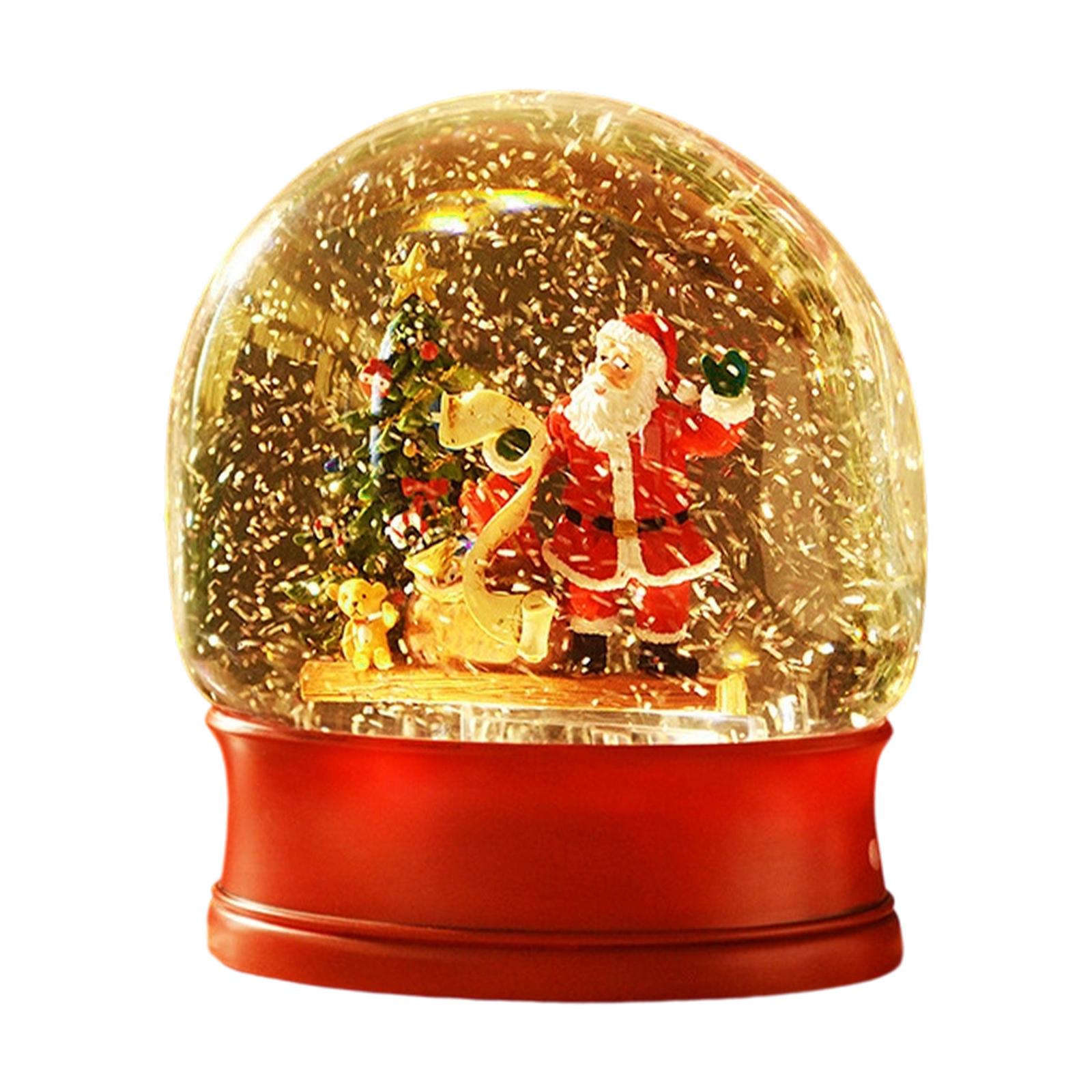 Snow Globe Musical - Kotak Musik Bola Salju Natal, Koleksi,