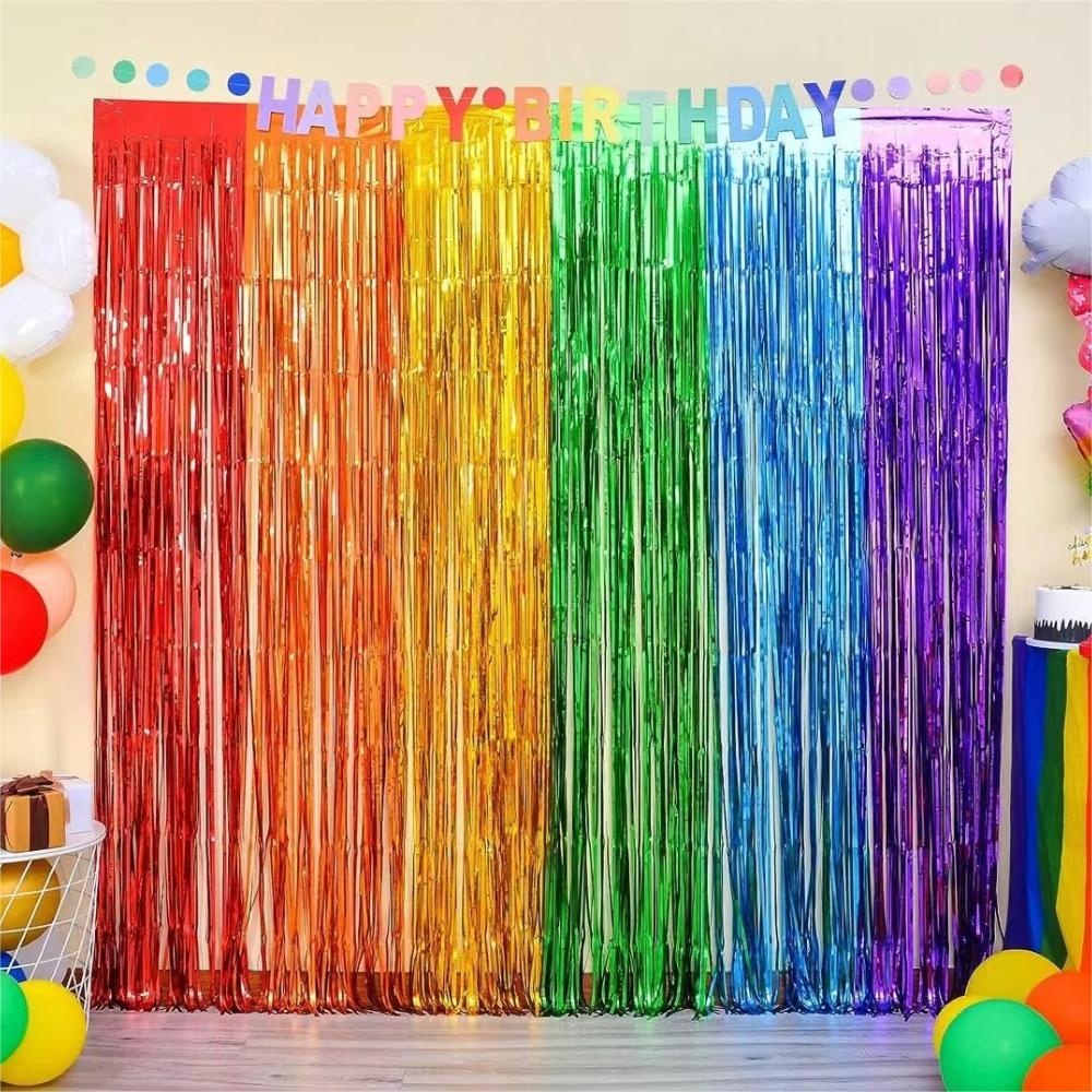 Tinsel Garland Decoration - Tirai Rumbai Hiasan Pesta untuk Dewasa