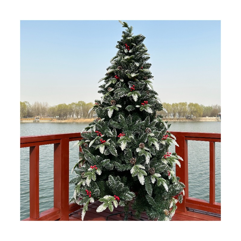 Christmas Tree Artificial - Pohon Natal Artifisial Berkualitas Tinggi 220cm,