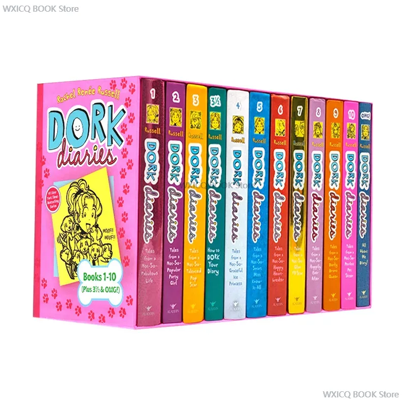 Gift Box Wrap Set - Kotak hadiah buku 12 Set buku