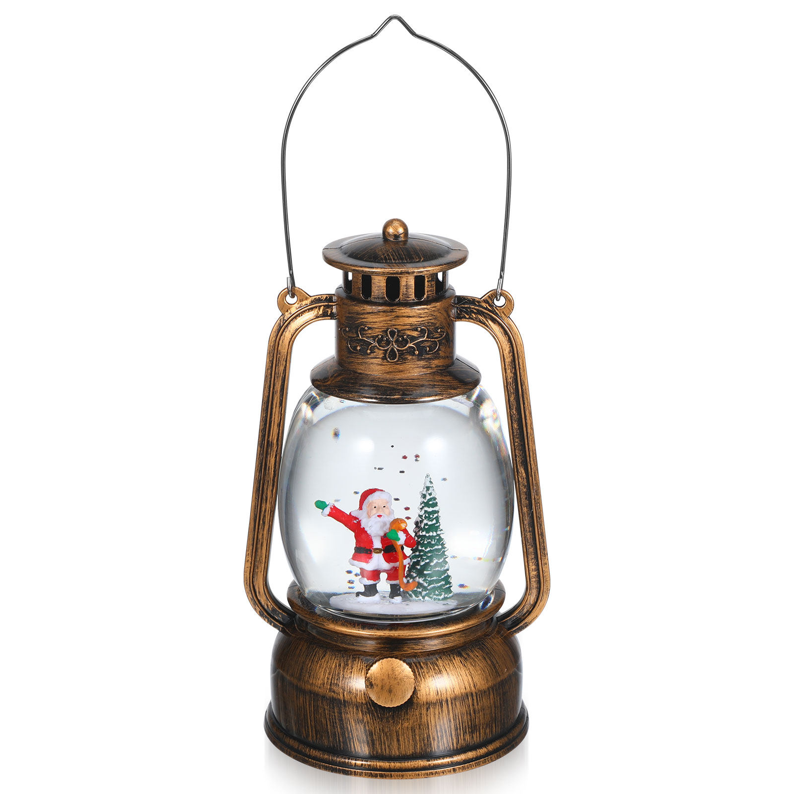 Snow Globe Musical - Lampu Bola Salju Musikal Bercahaya dengan
