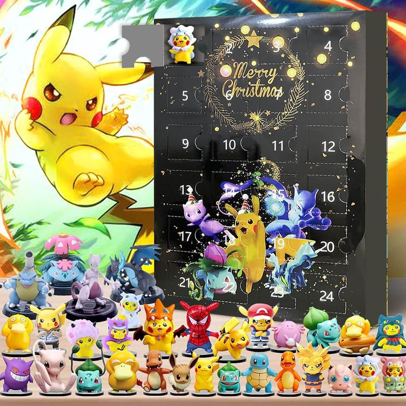 Advent Calendar Gift - Pokemon 24 Hari Kalender Hitung Mundur