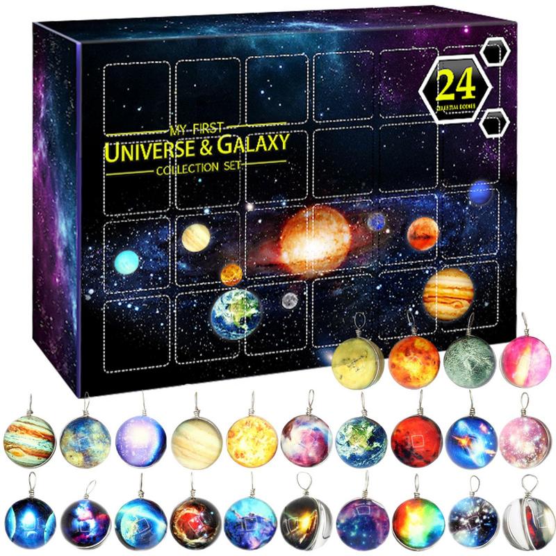 Advent Calendar Gift - Galaxy Natal 24 hari kedatangan kalender