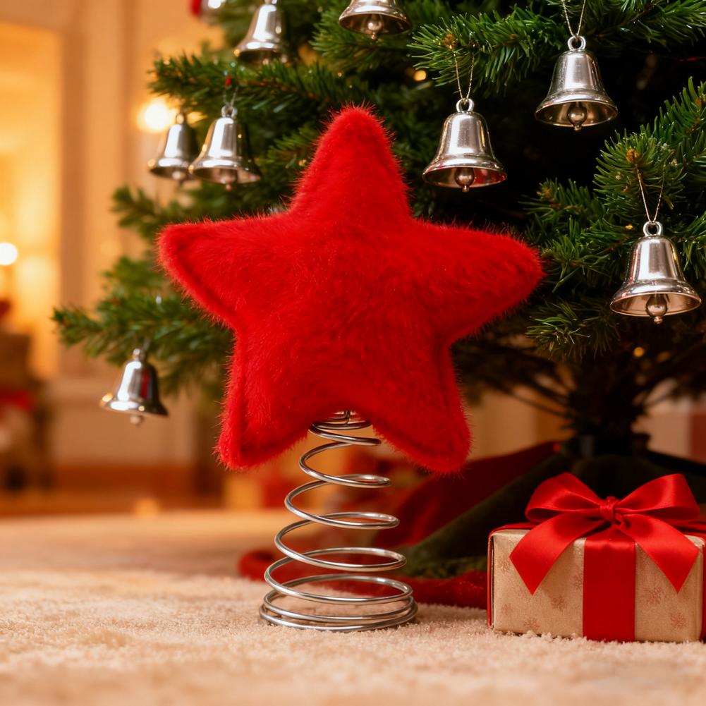 Star Tree Topper - Hiasan Puncak Pohon Natal Bintang Lima