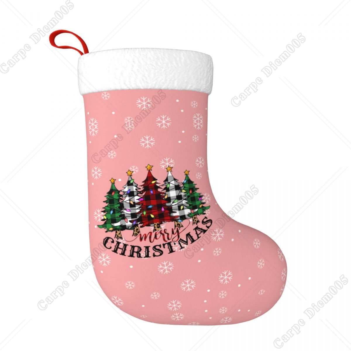 Stoking pohon Natal kepingan s - Christmas Stocking Hanging ulasan dan harga