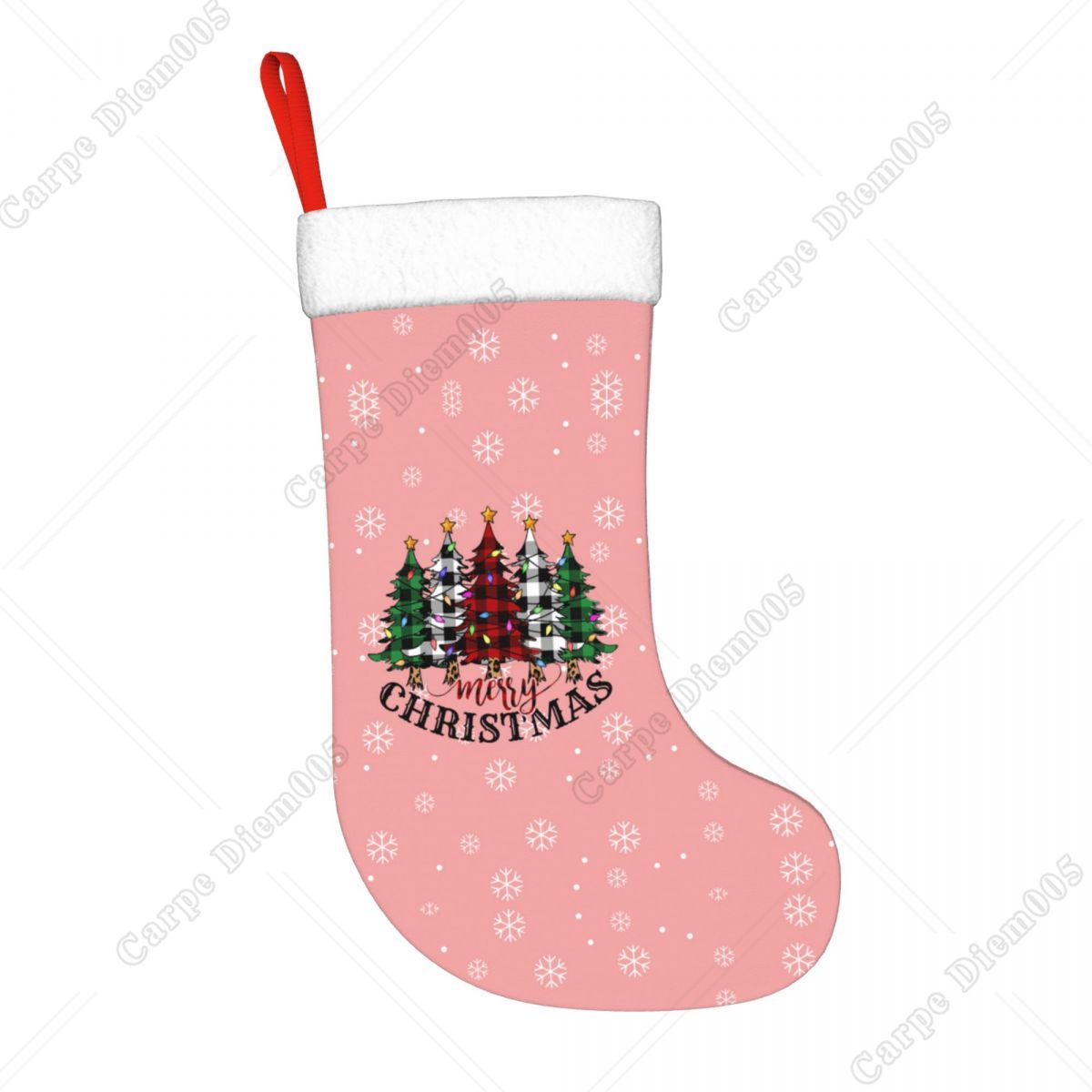 Stoking pohon Natal kepingan s - Christmas Stocking Hanging ulasan dan harga