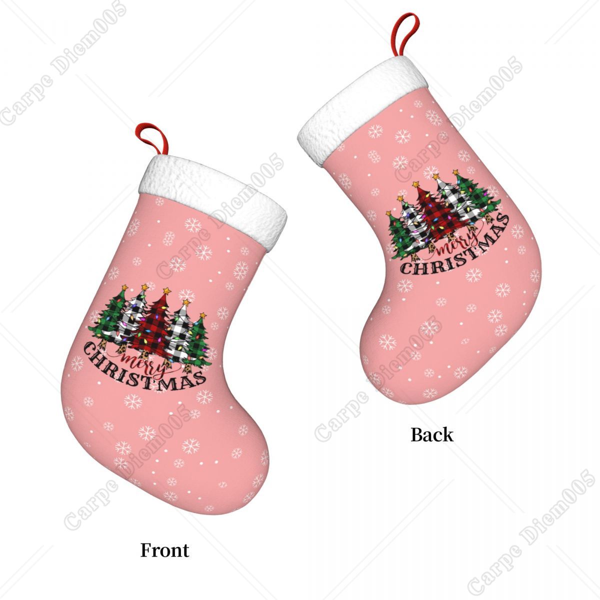 Stoking pohon Natal kepingan s - Christmas Stocking Hanging ulasan dan harga
