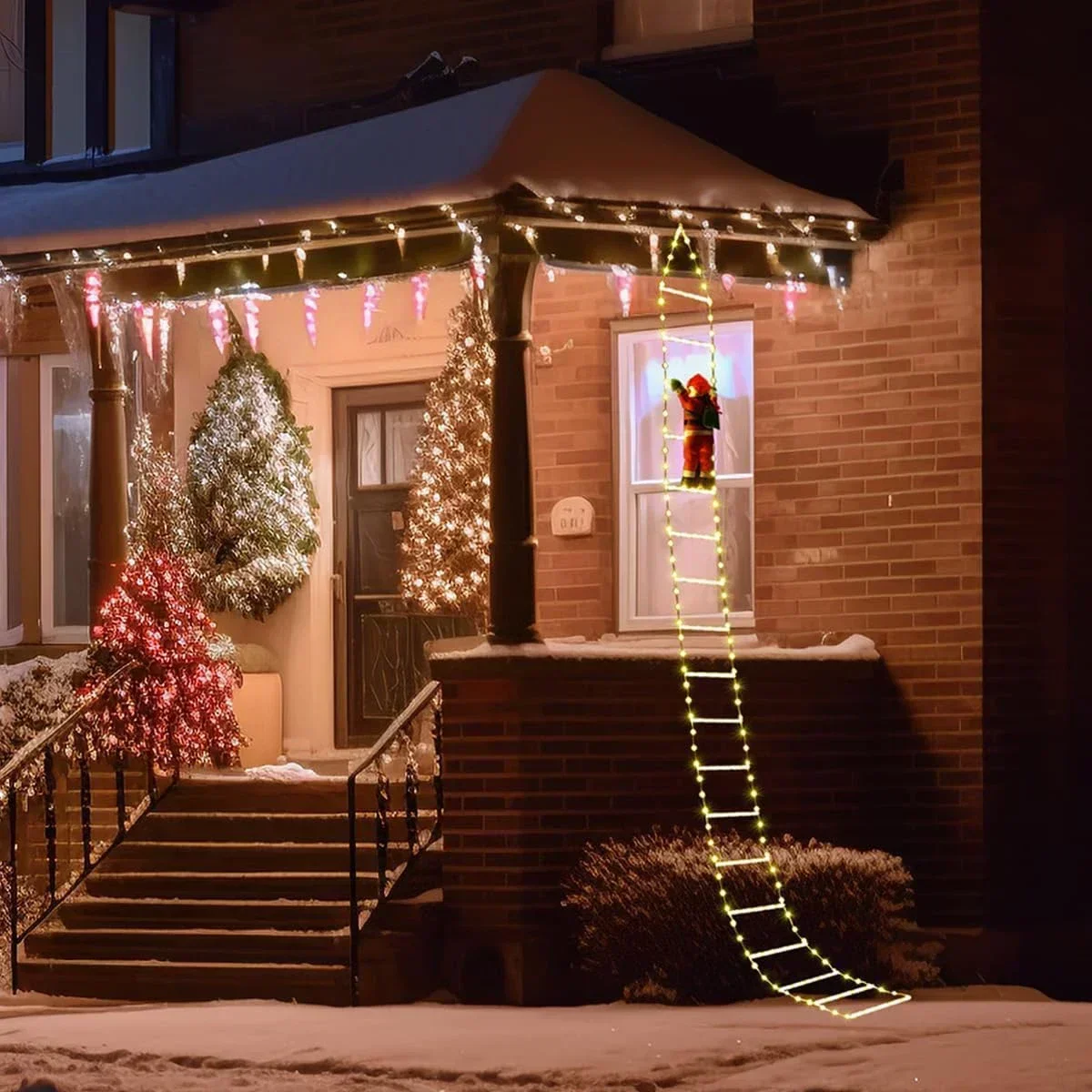 Lampu tangga LED untuk dekoras - Christmas Lights Outdoor ulasan dan harga