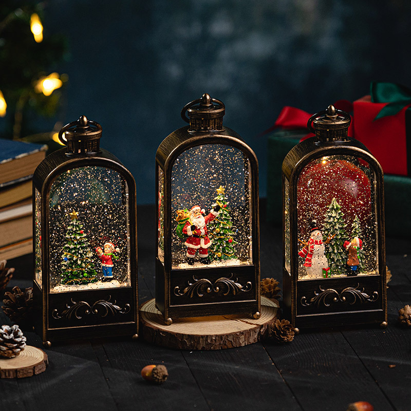 Kerajinan ornamen Natal lenter - Snow Globe Musical ulasan dan harga