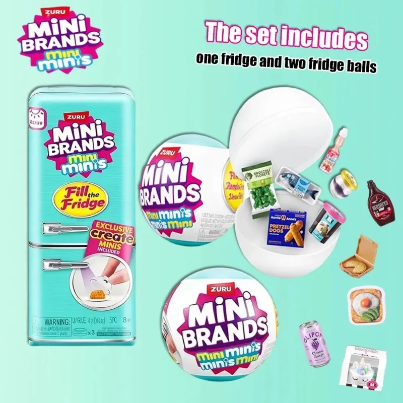 Set Kulkas Mini ZURU seri bola - Ornament Ball Set ulasan dan harga
