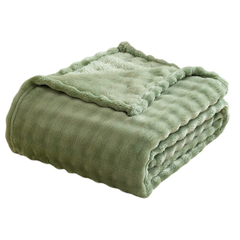 Selimut Bulu Sage Green untuk  - Christmas Throw Blanket ulasan dan harga