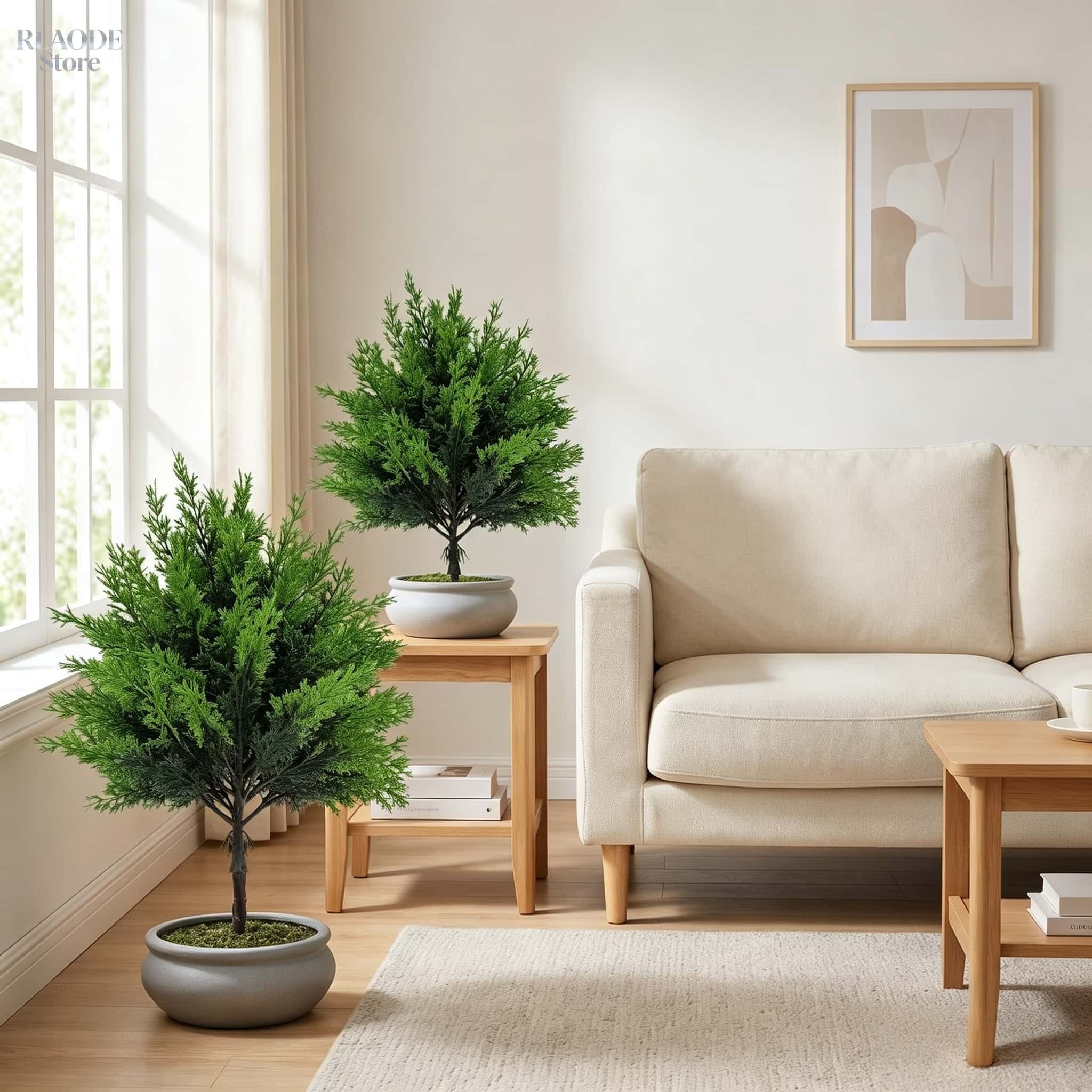 2 Buah Tanaman Hijau Buatan Lu - Christmas Tree Artificial ulasan dan harga