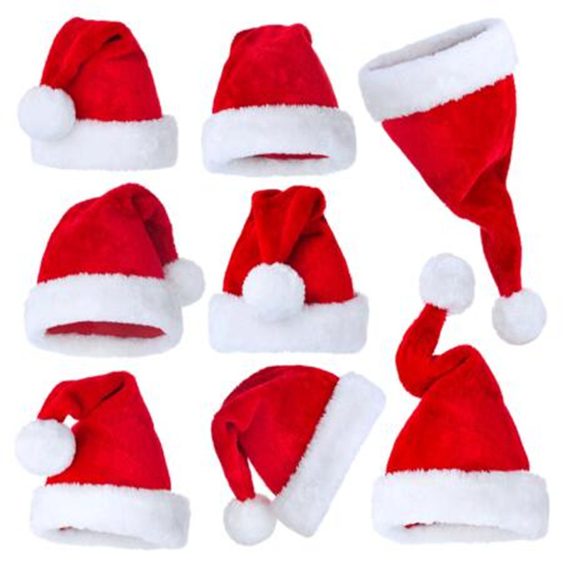 Seri Natal perlengkapan topi m - Santa Hat Plush ulasan dan harga