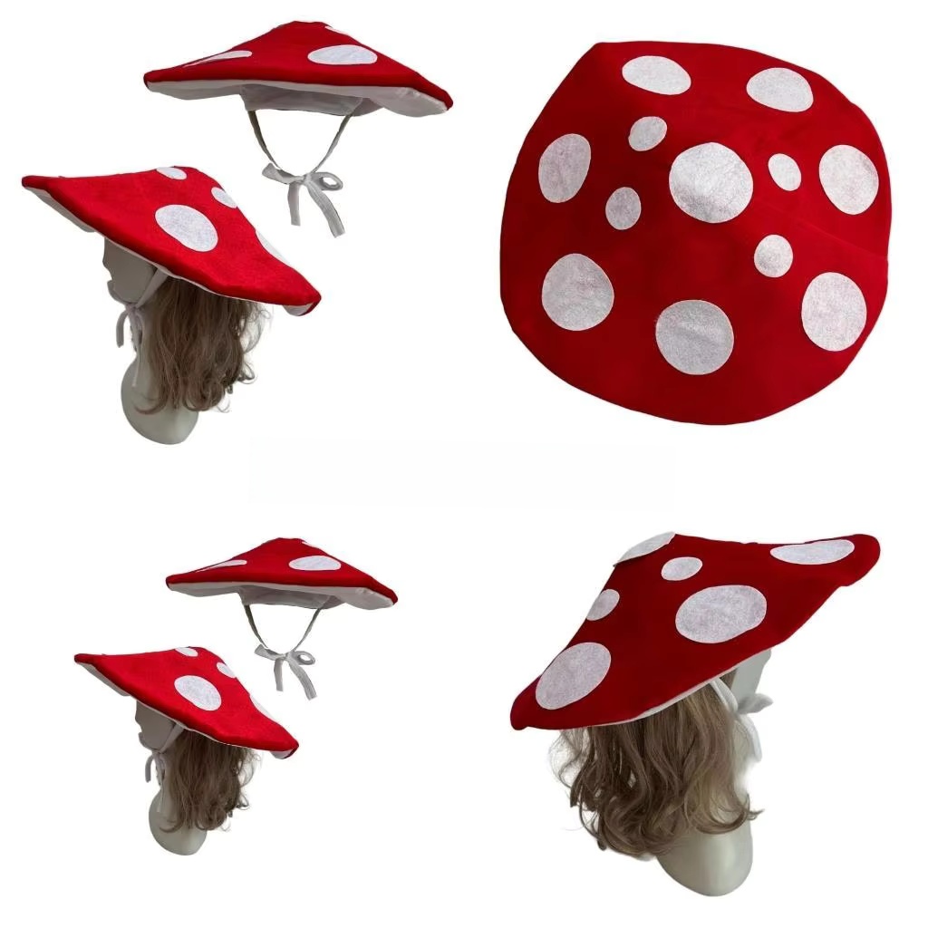 Topi Jamur Untuk Kostum Hallow - Santa Hat Plush ulasan dan harga