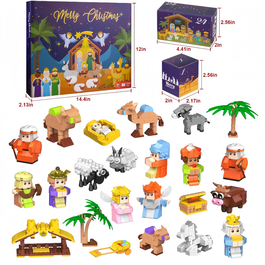 Kotak Hadiah Kalender Advent N - Advent Calendar Gift ulasan dan harga