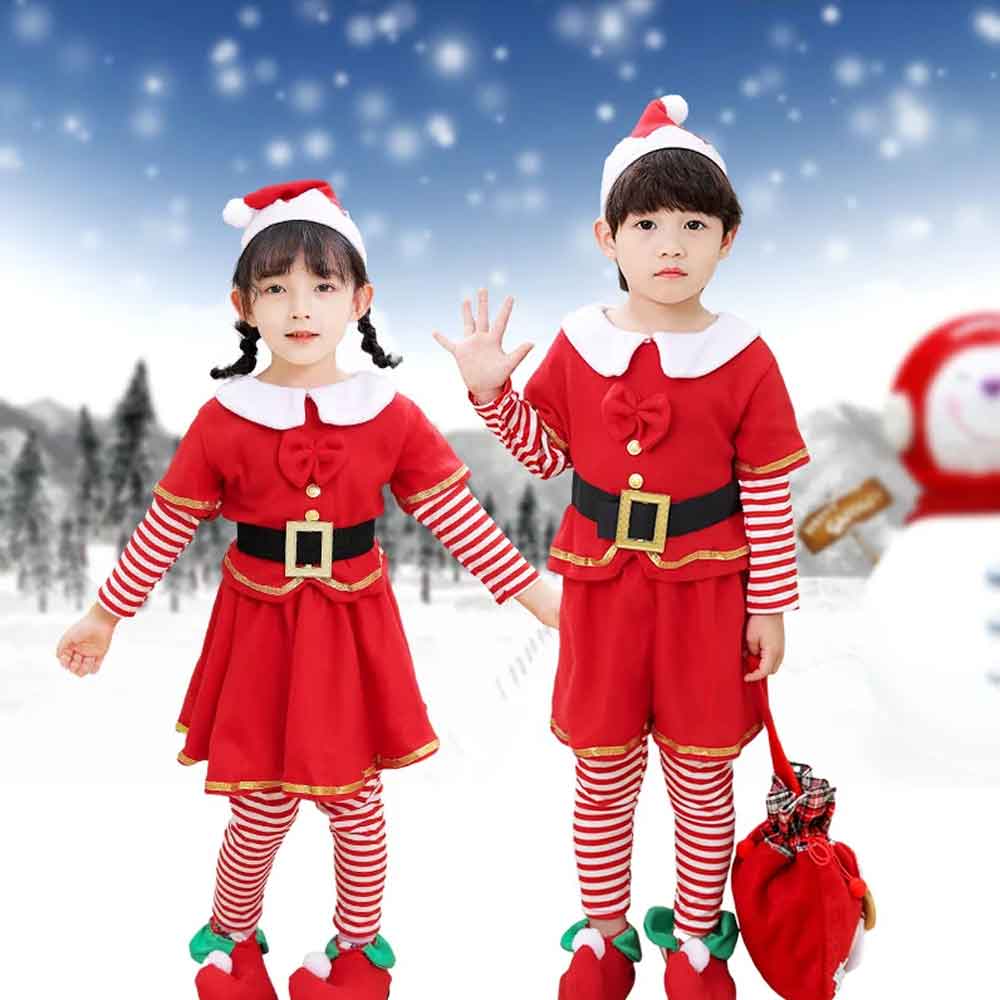 Set Elf Natal Anak-Anak - Kost - Elf Costume Christmas ulasan dan harga
