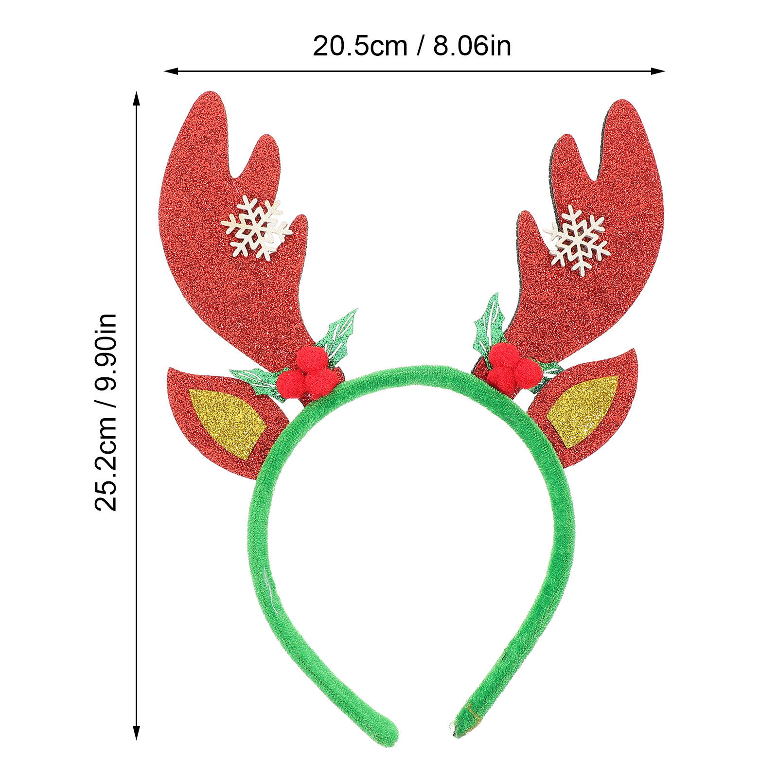 Bando Tanduk Rusa Natal Merah  - Reindeer Antlers Headband ulasan dan harga