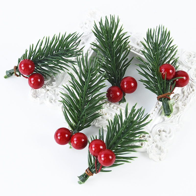 10 Buah Cabang Holly Kerucut P - Christmas Tree Artificial ulasan dan harga
