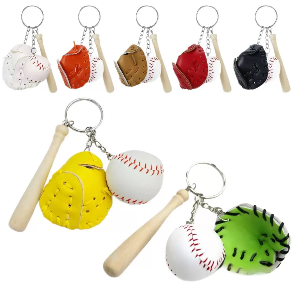 Gantungan Kunci Baseball 2CM 3 - Ornament Ball Set ulasan dan harga