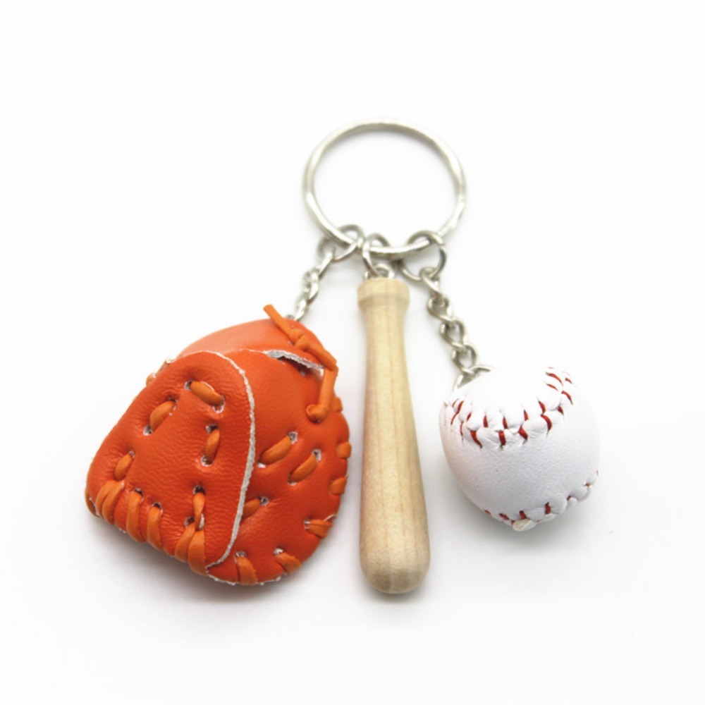 Gantungan Kunci Baseball 2CM 3 - Ornament Ball Set ulasan dan harga