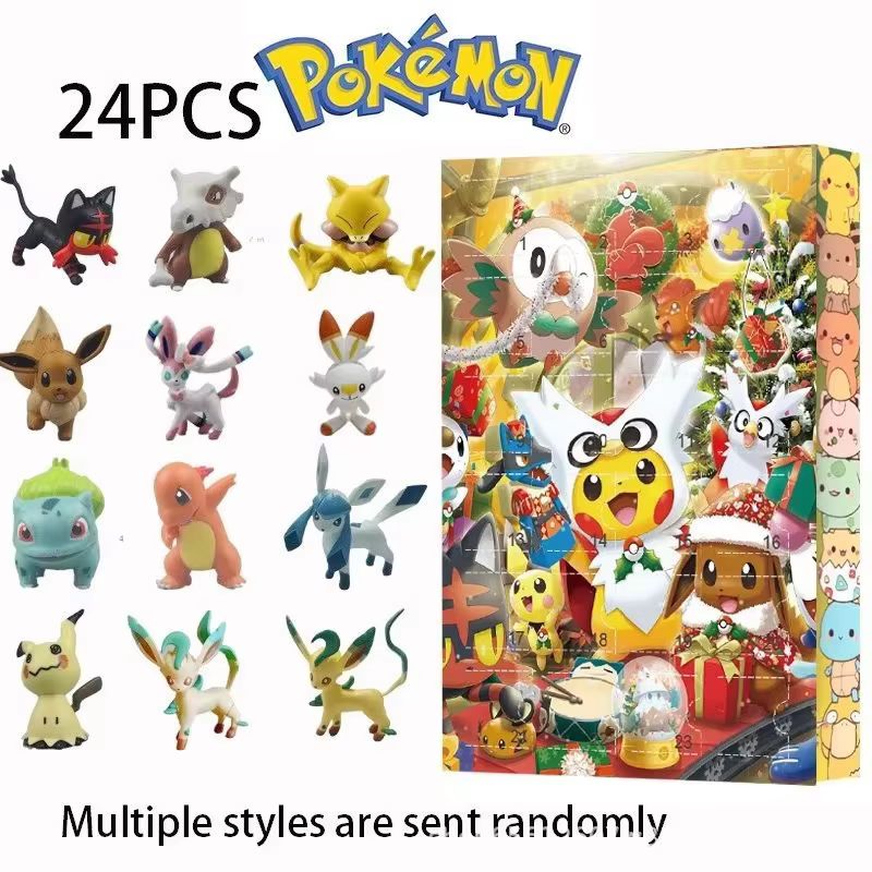 Pokemon 24 Hari Kalender Hitun - Advent Calendar Gift ulasan dan harga