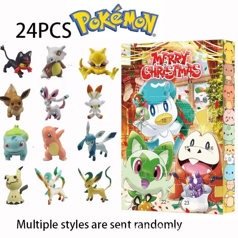 Pokemon 24 Hari Kalender Hitun - Advent Calendar Gift ulasan dan harga
