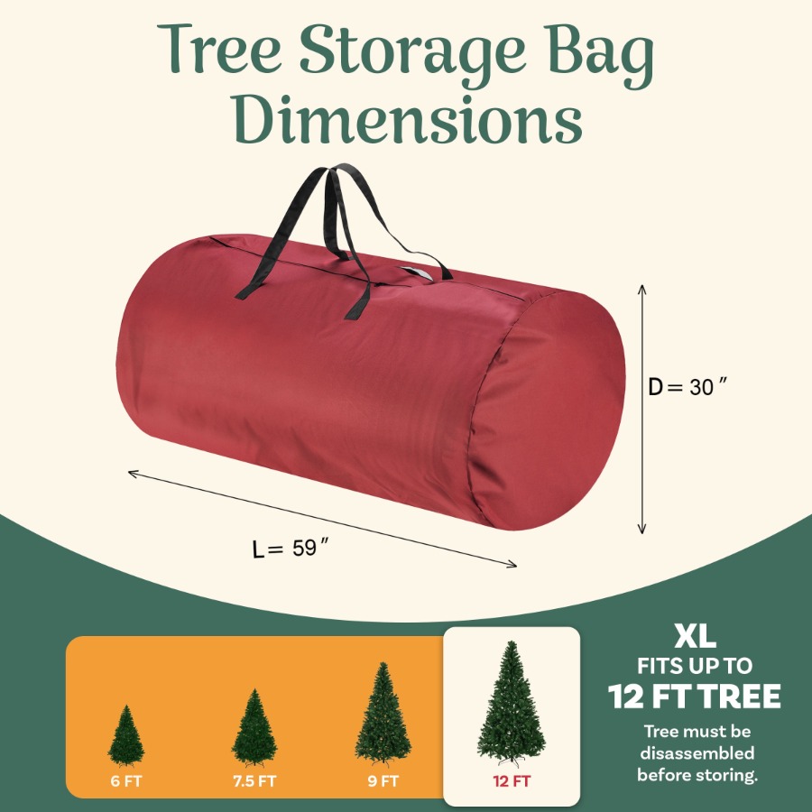 Tas Penyimpanan Pohon Natal un - Christmas Tree Artificial ulasan dan harga