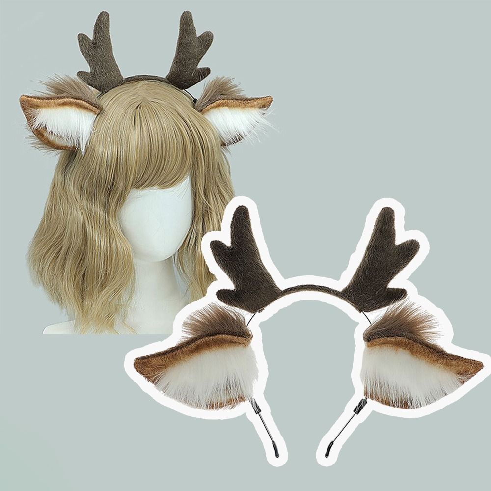 Headband Tanduk Rusa Natal, Hi - Reindeer Antlers Headband ulasan dan harga