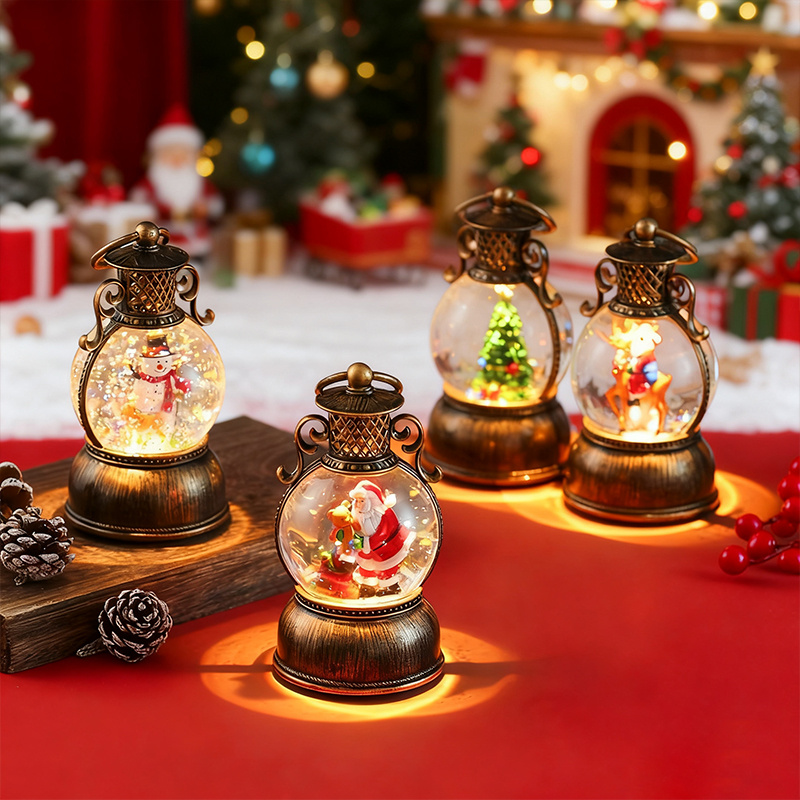 Kotak Musik Bola Salju Bergaya - Snow Globe Musical ulasan dan harga
