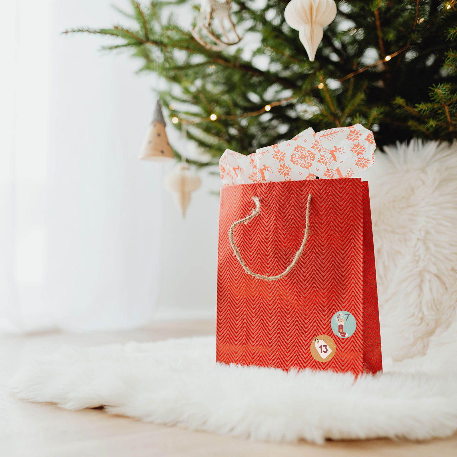 10 Lembar Dekorasi Natal Stike - Advent Calendar Gift ulasan dan harga