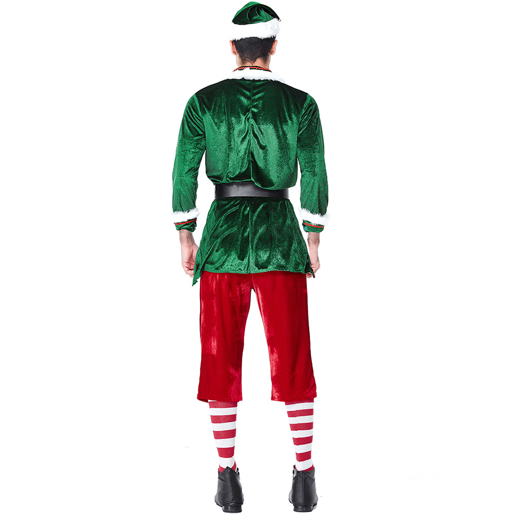 Kostum Santa Claus Wanita Pria - Elf Costume Christmas ulasan dan harga