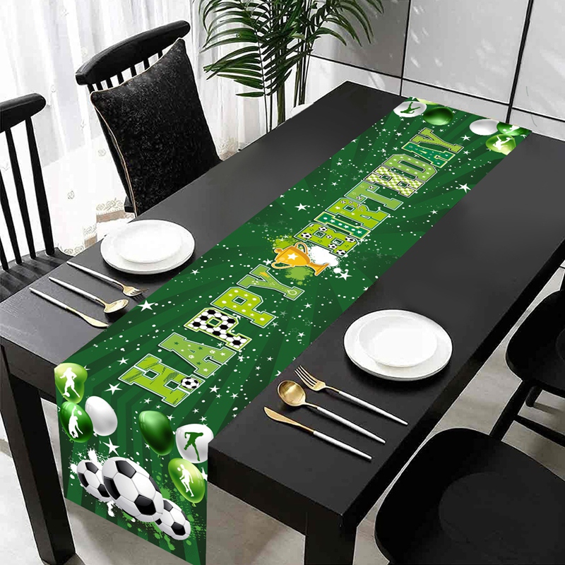 1 Buah Bendera Meja Pesta Sepa - Christmas Table Runner ulasan dan harga