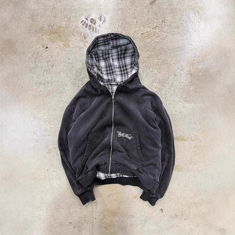 Hoodie Sweatshirt Plaid Revers - Christmas Throw Blanket ulasan dan harga