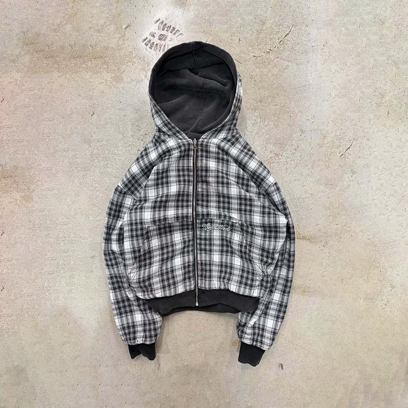 Hoodie Sweatshirt Plaid Revers - Christmas Throw Blanket ulasan dan harga