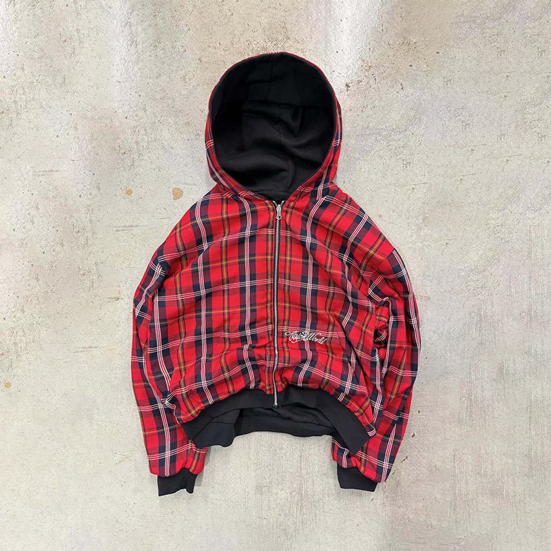 Hoodie Sweatshirt Plaid Revers - Christmas Throw Blanket ulasan dan harga