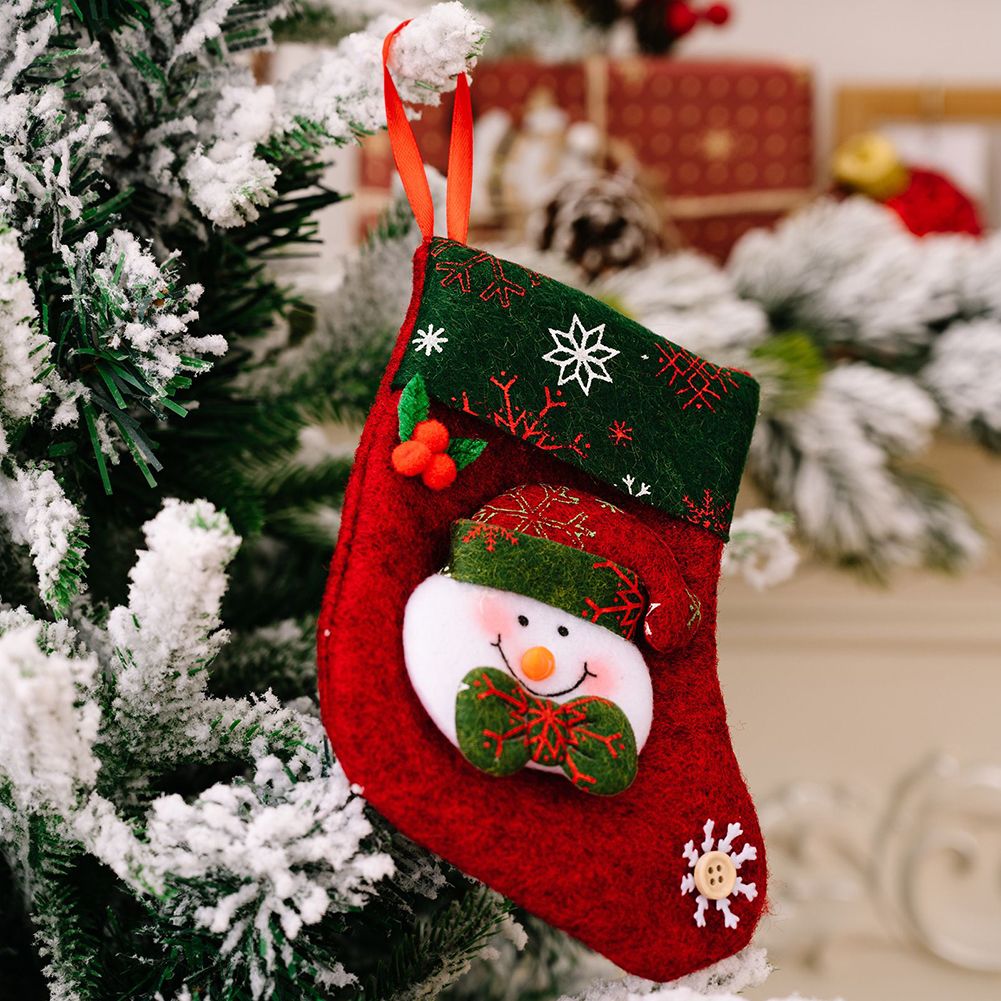 Ornamen Natal, Aksesoris Dekor - Christmas Stocking Hanging ulasan dan harga